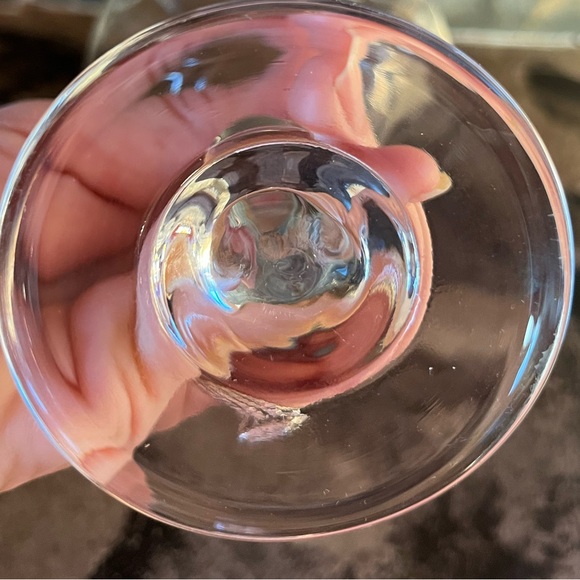 Libbey Vintage Z Stem Martini Glasse 8 ounces Heavy Luxury 1990s Twist Stem - Picture 8 of 10